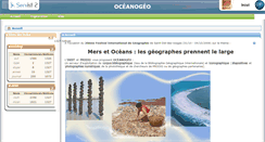 Desktop Screenshot of oceanogeo.veille.inist.fr