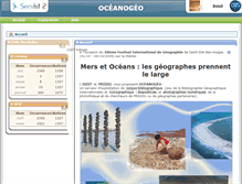 Tablet Screenshot of oceanogeo.veille.inist.fr