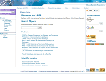 Tablet Screenshot of lara.inist.fr