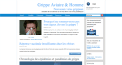 Desktop Screenshot of grippeaviaire.inist.fr