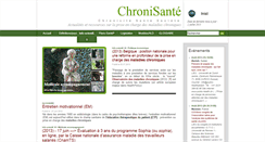 Desktop Screenshot of chronisante.inist.fr